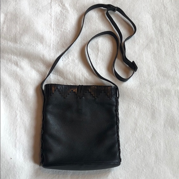 Leather Crossbody Purse with adjustable strap - Picture 2 of 4